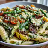 Spring Pasta Primavera Fresh Veggies