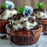 Mother's Day Flower Pot Brownies
