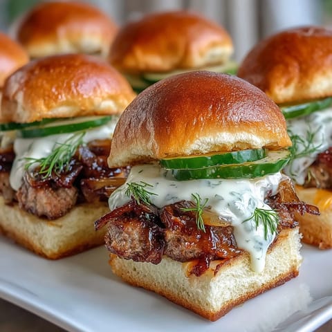 Sizzling Touchdown Brat Sliders come out of the oven with melty cheese and toasty buns.