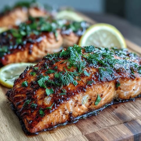 Cedar Plank Salmon Lemon Dill