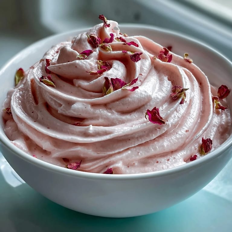 Elegant vanilla sponge cake with pink ombre buttercream and fresh edible flowers, perfect for Mothers Day celebrations.